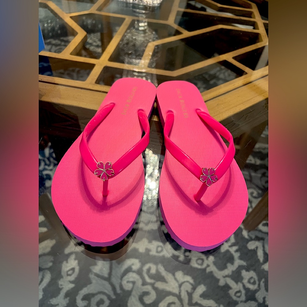 Jack Rogers flip flops size 10 NEW